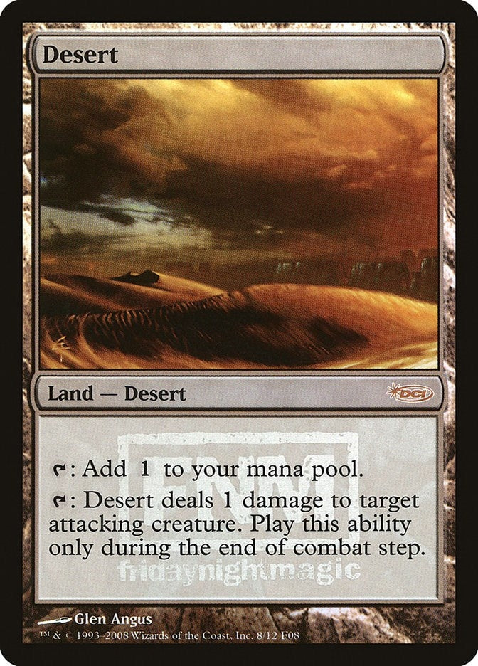Image for Desert (8) [FNM Promos] - Magic: The Gathering