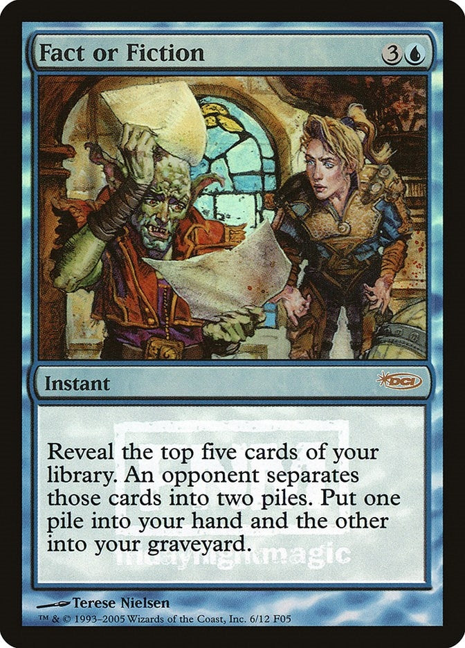 Image for Fact or Fiction (6) [FNM Promos] - Magic: The Gathering