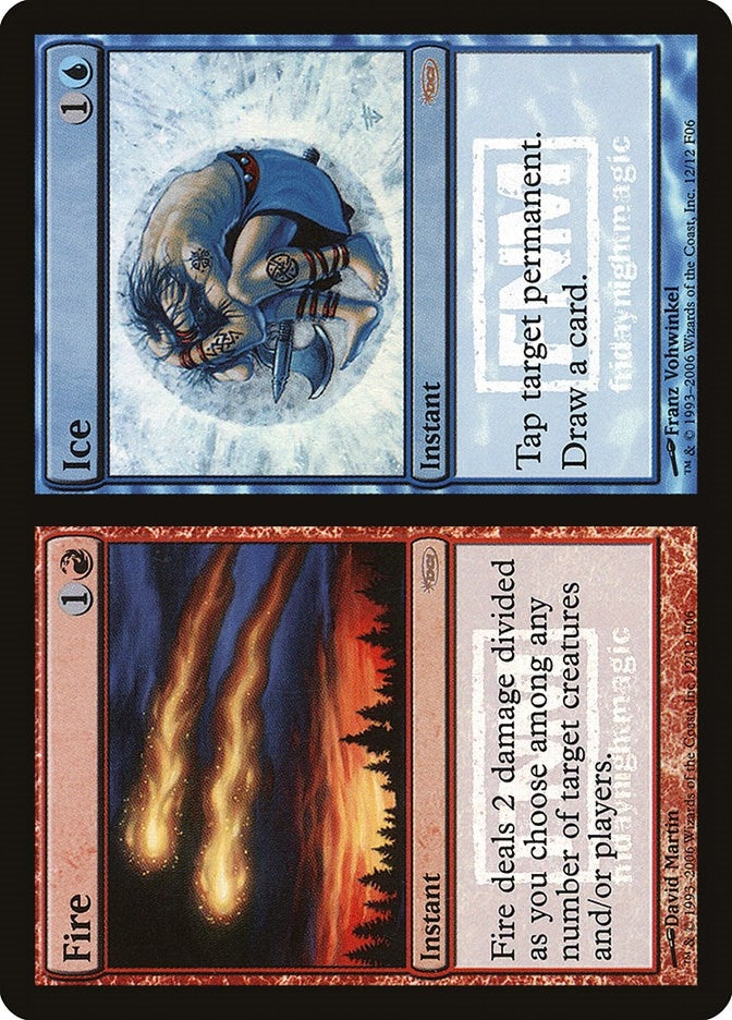 Image for Fire // Ice (12) [FNM Promos] - Magic: The Gathering