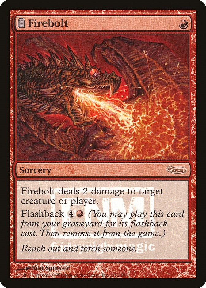 Image for Firebolt (1) [FNM Promos] - Magic: The Gathering