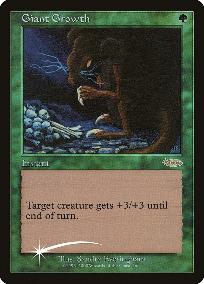 Image for Giant Growth [FNM Promos] - Magic: The Gathering