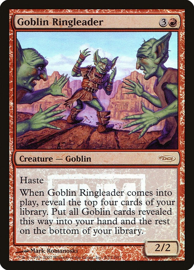 Image for Goblin Ringleader (8) [FNM Promos] - Magic: The Gathering