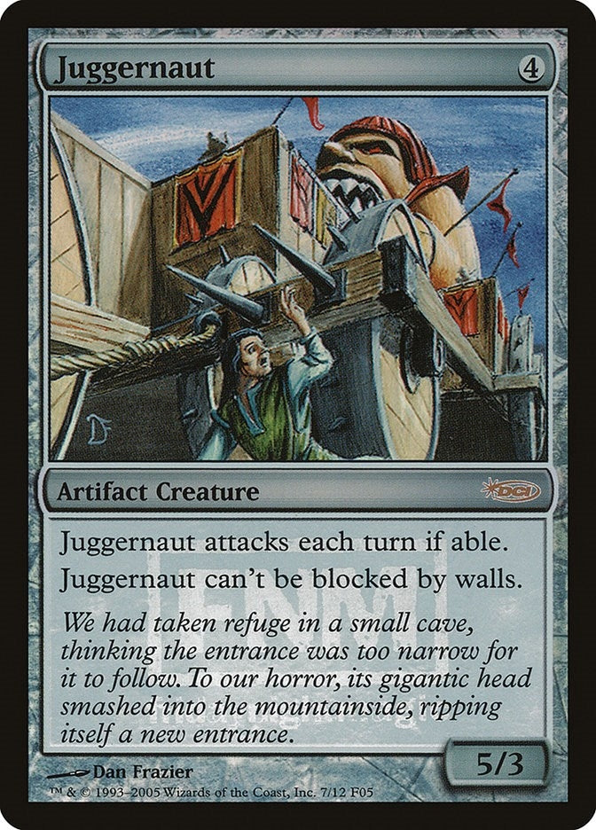 Image for Juggernaut (7) [FNM Promos] - Magic: The Gathering