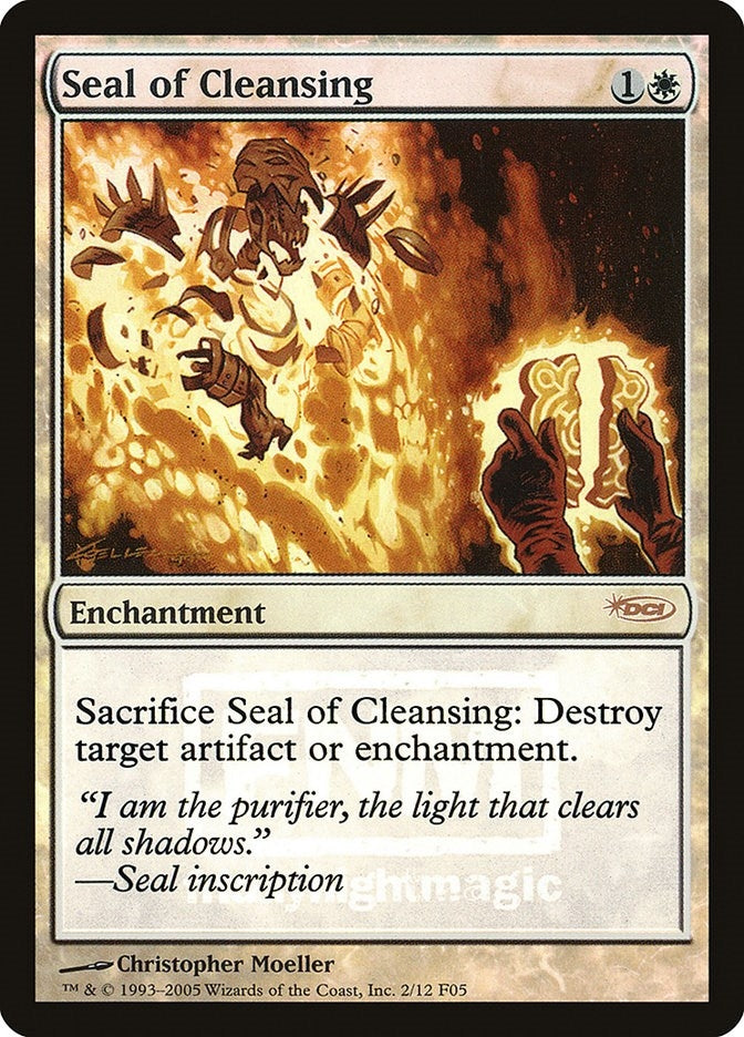 Image for Seal of Cleansing (2) [FNM Promos] - Magic: The Gathering