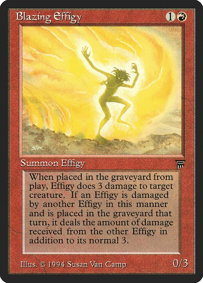 Image for Blazing Effigy [Legends] - Magic: The Gathering