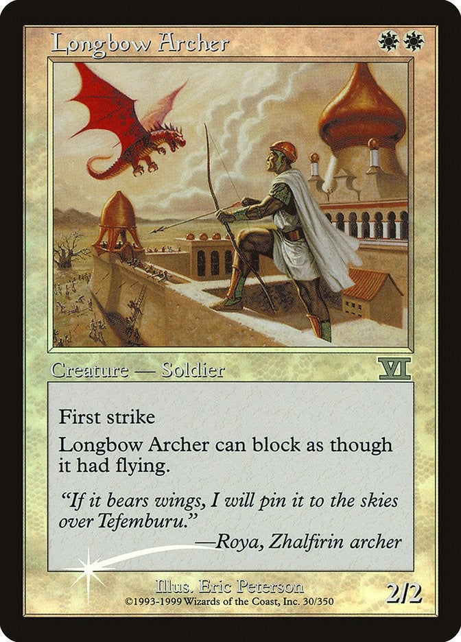Image for Longbow Archer (30) [FNM Promos] - Magic: The Gathering