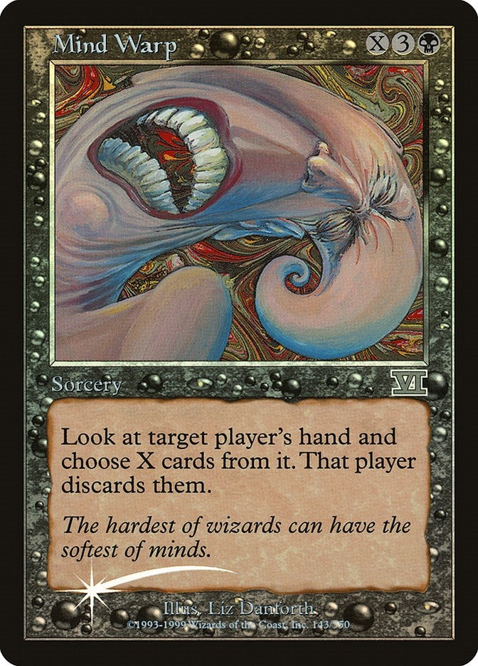 Image for Mind Warp (143) [FNM Promos] - Magic: The Gathering