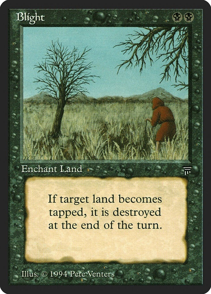 Image for Blight [Legends] - Magic: The Gathering