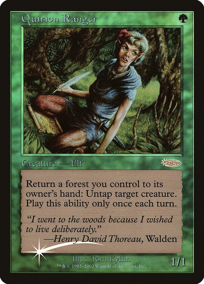 Image for Quirion Ranger [FNM Promos] - Magic: The Gathering