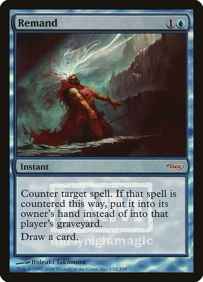 Image for Remand (1) [FNM Promos] - Magic: The Gathering