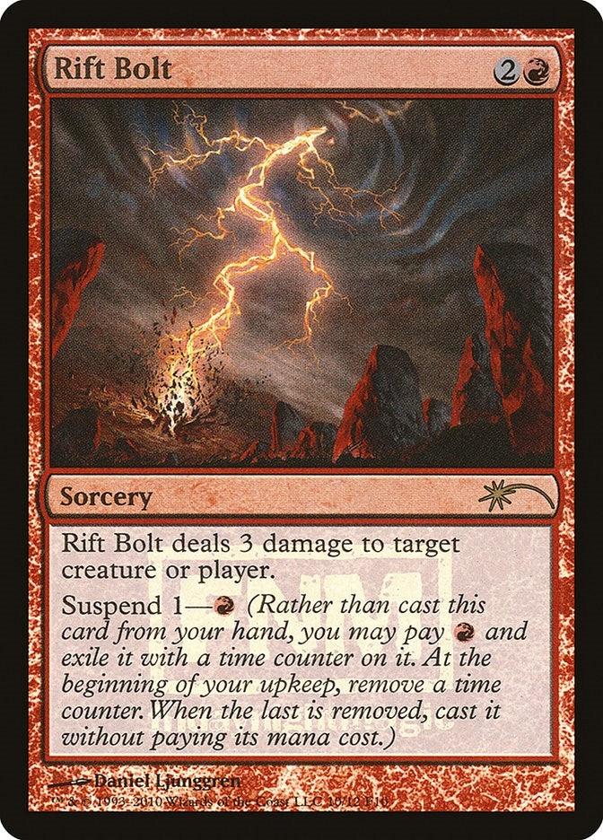 Image for Rift Bolt (10) [FNM Promos] - Magic: The Gathering