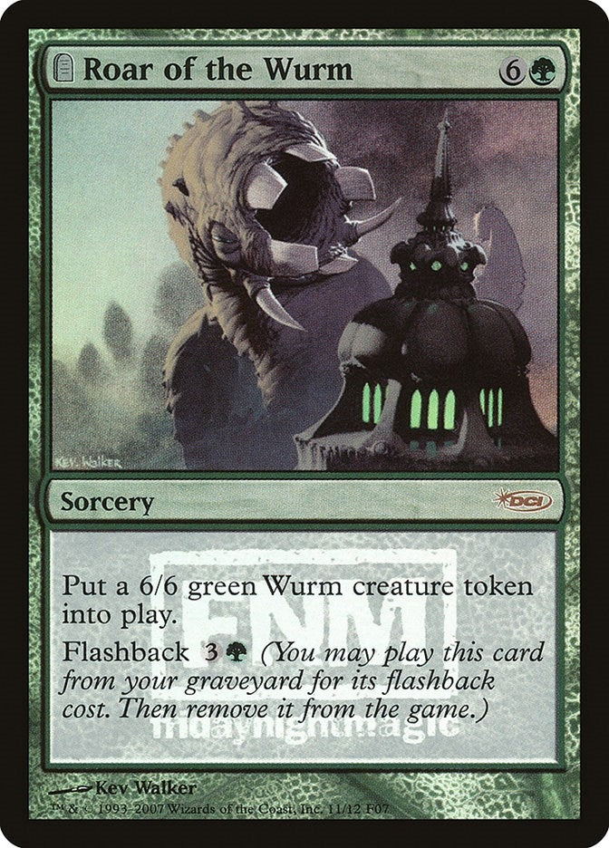 Image for Roar of the Wurm (11) [FNM Promos] - Magic: The Gathering