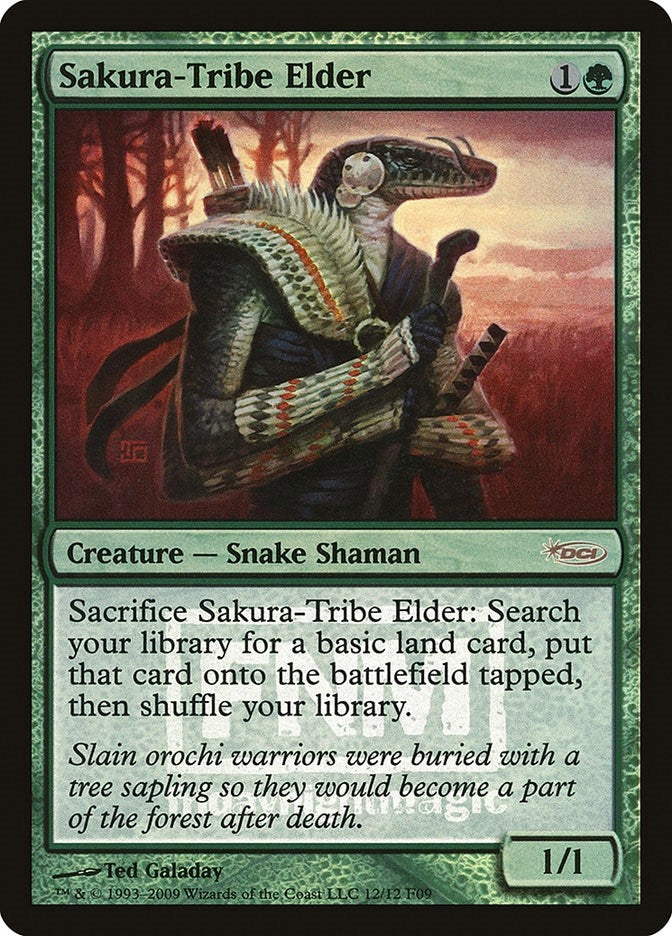 Image for Sakura-Tribe Elder (12) [FNM Promos] - Magic: The Gathering