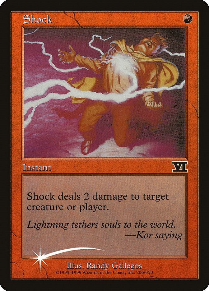 Image for Shock (206) [FNM Promos] - Magic: The Gathering