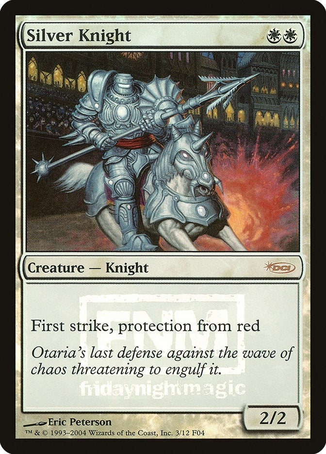 Image for Silver Knight (3) [FNM Promos] - Magic: The Gathering