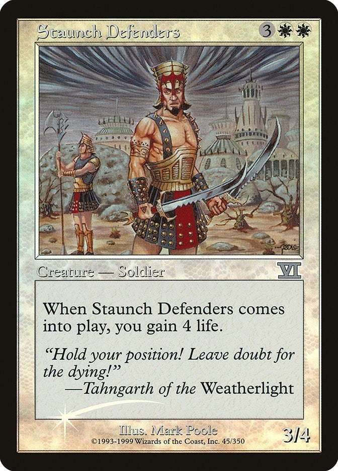 Image for Staunch Defenders (45) [FNM Promos] - Magic: The Gathering