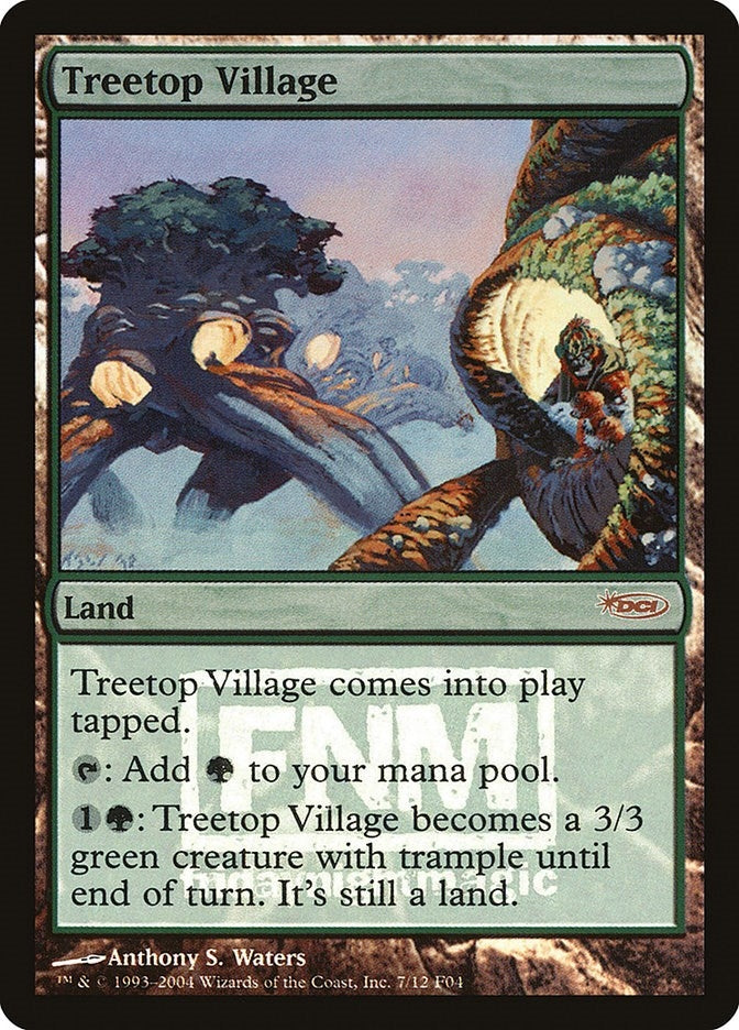 Image for Treetop Village (7) [FNM Promos] - Magic: The Gathering
