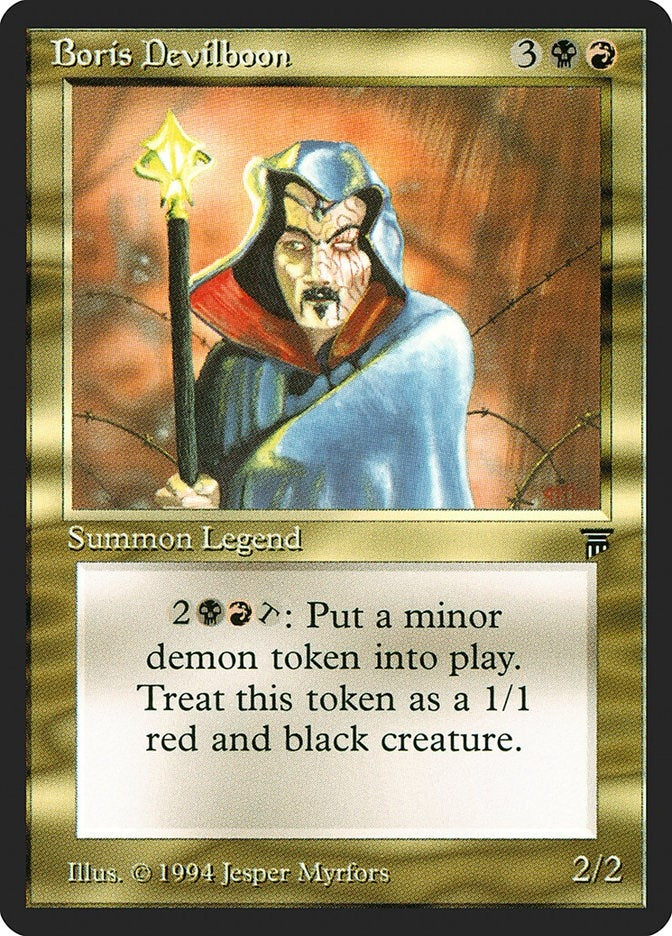 Image for Boris Devilboon [Legends] - Magic: The Gathering