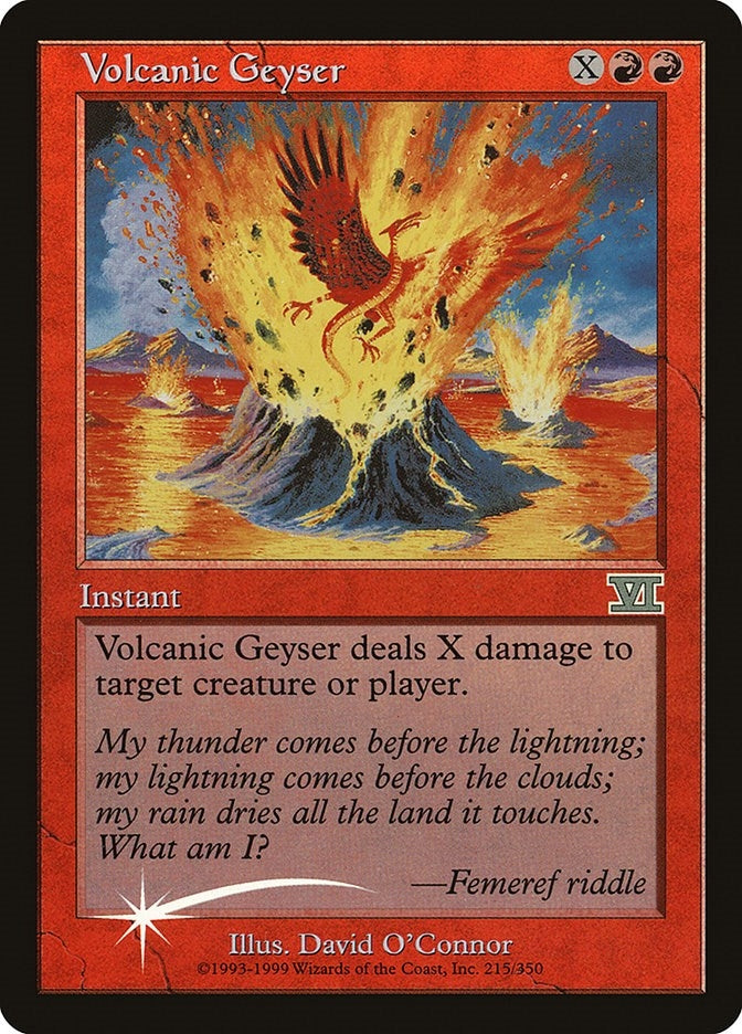 Image for Volcanic Geyser (215) [FNM Promos] - Magic: The Gathering