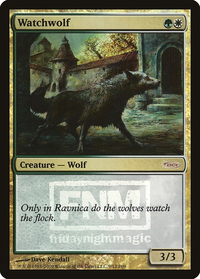 Image for Watchwolf (9) [FNM Promos] - Magic: The Gathering
