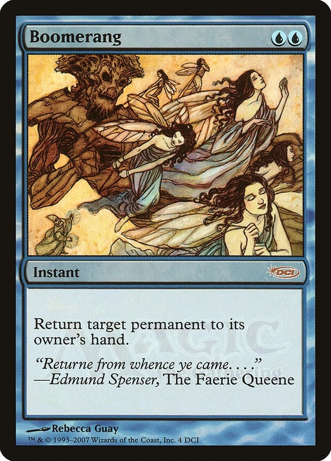 Image for Boomerang (4) [WPN & Gateway Promos] - Magic: The Gathering