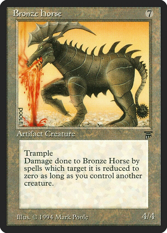 Image for Bronze Horse [Legends] - Magic: The Gathering