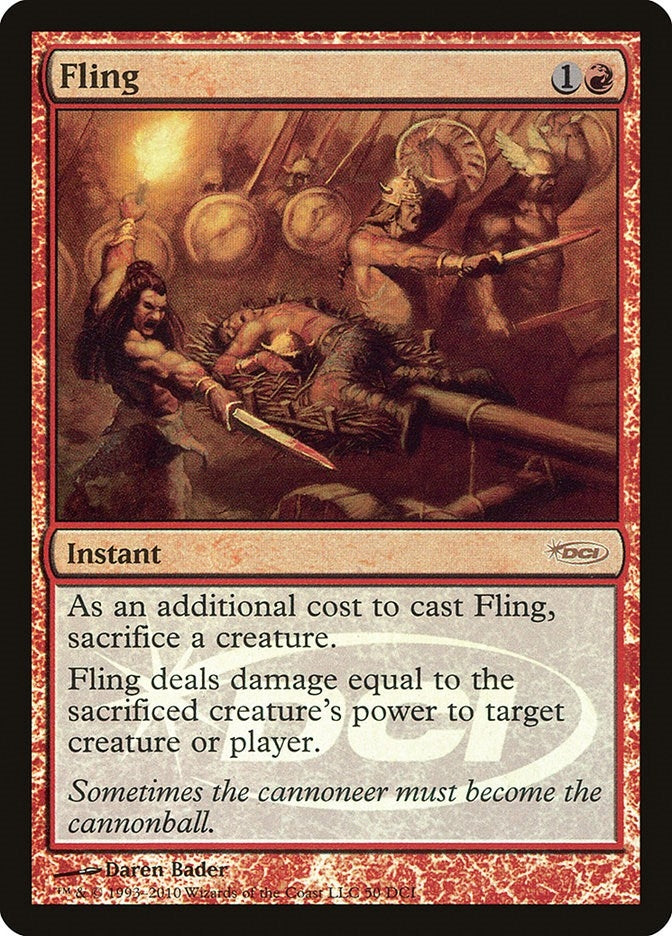 Image for Fling (DCI) (50) [WPN & Gateway Promos] - Magic: The Gathering