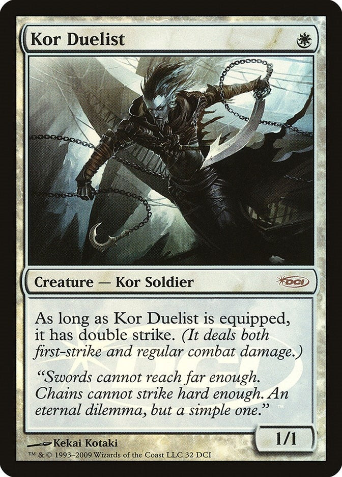 Image for Kor Duelist (32) [WPN & Gateway Promos] - Magic: The Gathering
