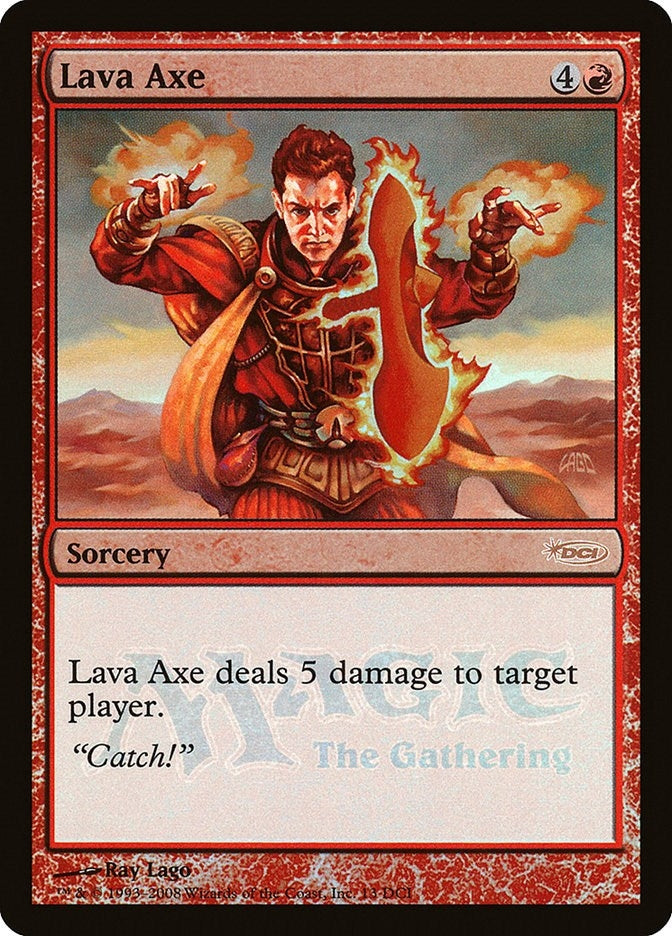 Image for Lava Axe (13) [WPN & Gateway Promos] - Magic: The Gathering