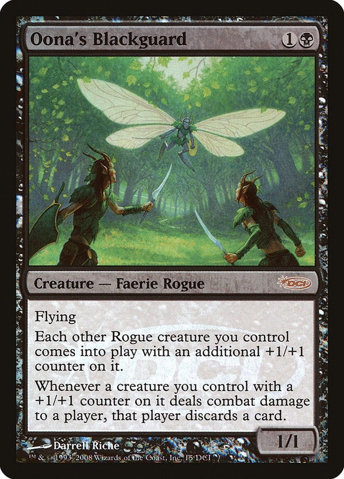 Image for Oona's Blackguard (15) [WPN & Gateway Promos] - Magic: The Gathering