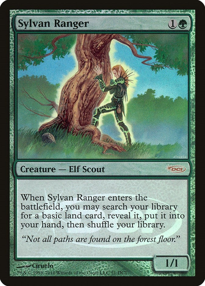Image for Sylvan Ranger (Gateway - 51) (51) [WPN & Gateway Promos] - Magic: The Gathering