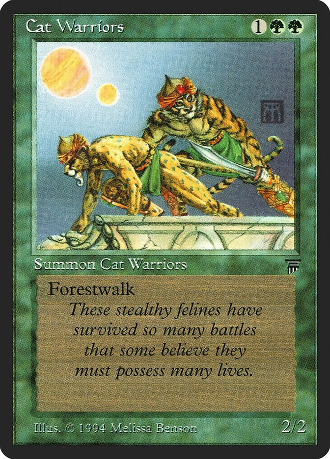Image for Cat Warriors [Legends] - Magic: The Gathering