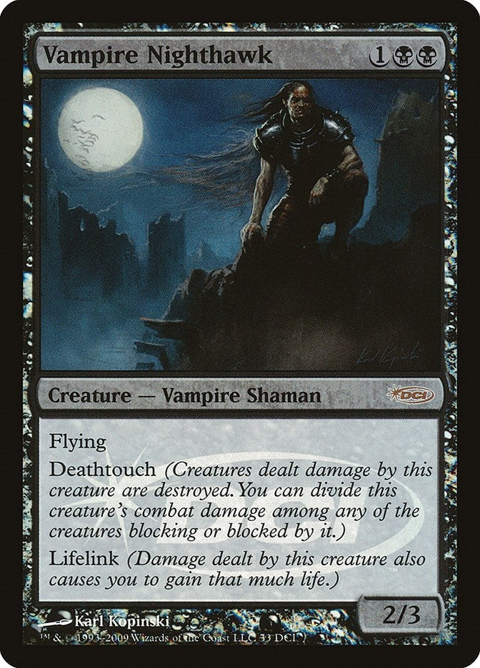 Image for Vampire Nighthawk (33) [WPN & Gateway Promos] - Magic: The Gathering