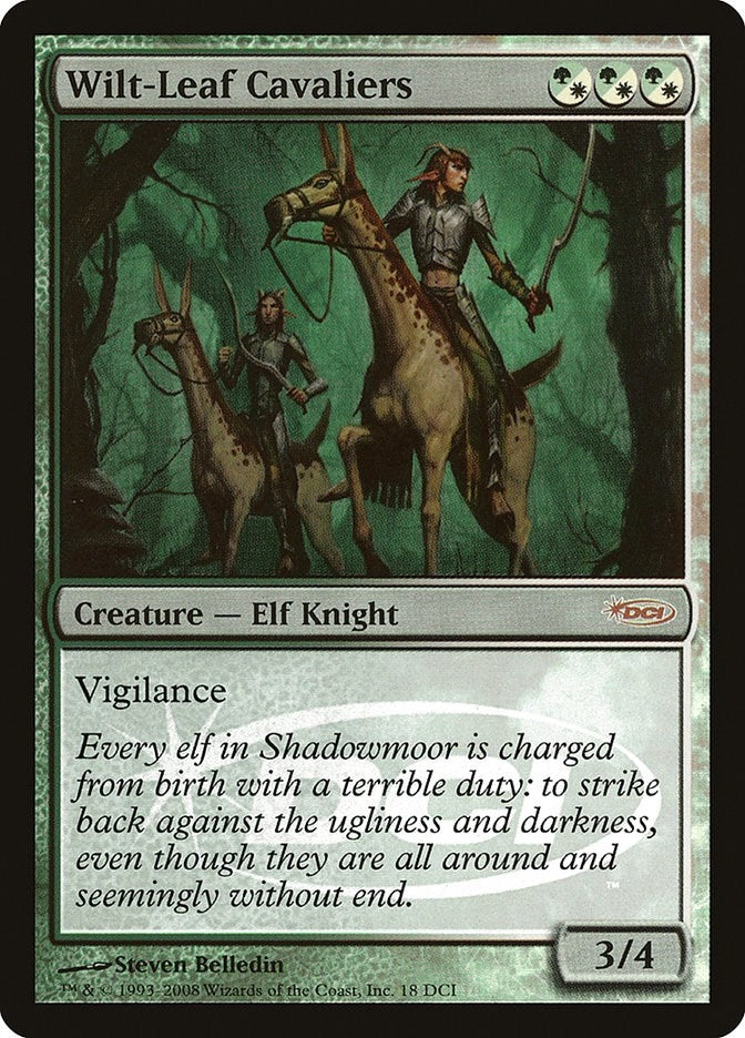 Image for Wilt-Leaf Cavaliers (18) [WPN & Gateway Promos] - Magic: The Gathering