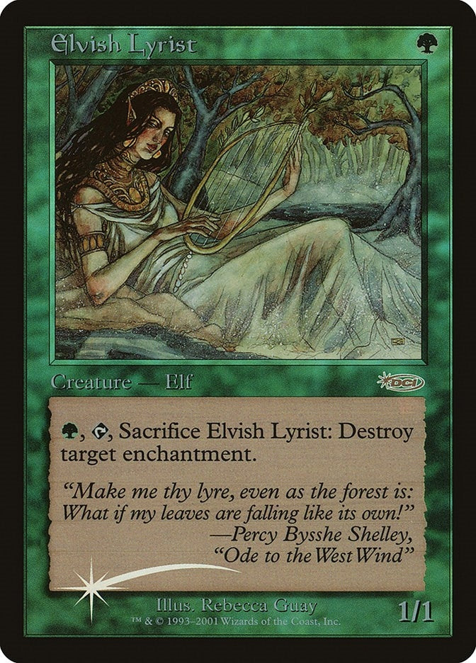 Image for Elvish Lyrist [Junior Series Promos] - Magic: The Gathering