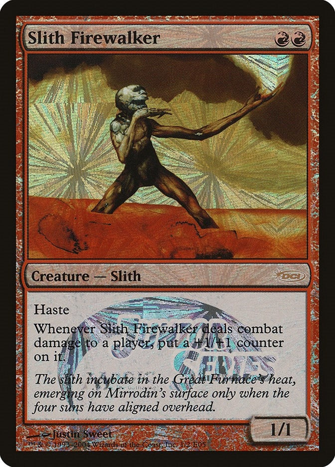 Image for Slith Firewalker (Junior Series Europe) (1) [Junior Series Promos] - Magic: The Gathering