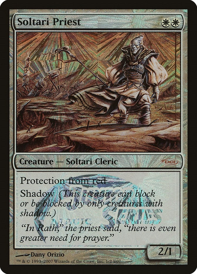 Image for Soltari Priest (Junior Series Europe) (1) [Junior Series Promos] - Magic: The Gathering