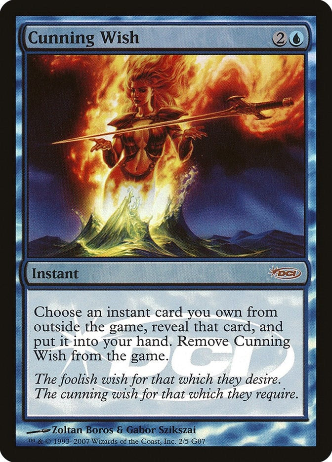 Image for Cunning Wish (2) [Judge Promos] - Magic: The Gathering
