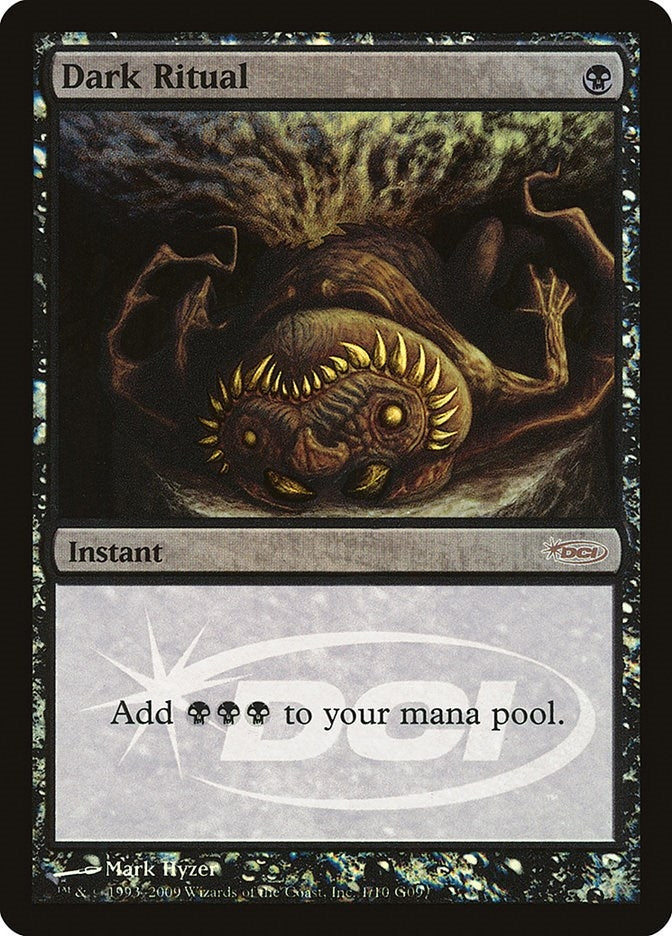 Image for Dark Ritual (1) [Judge Promos] - Magic: The Gathering