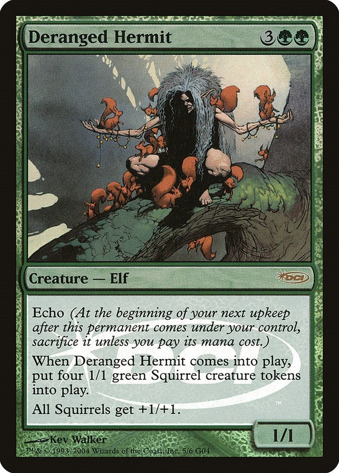 Image for Deranged Hermit (5) [Judge Promos] - Magic: The Gathering