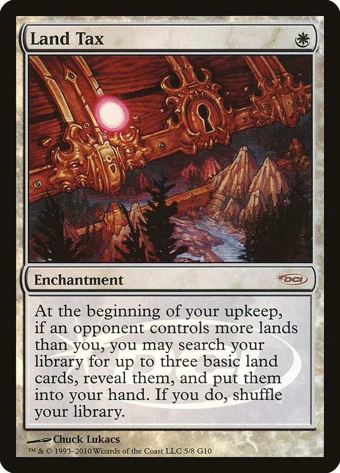 Image for Land Tax (5) [Judge Promos] - Magic: The Gathering