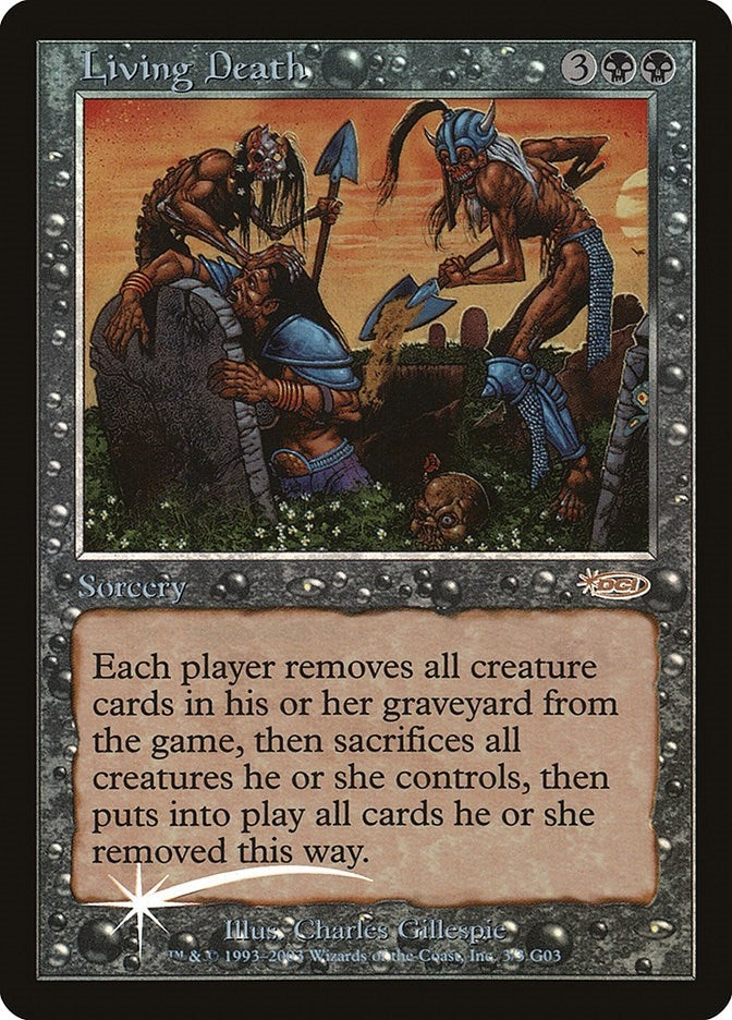 Image for Living Death (3) [Judge Promos] - Magic: The Gathering