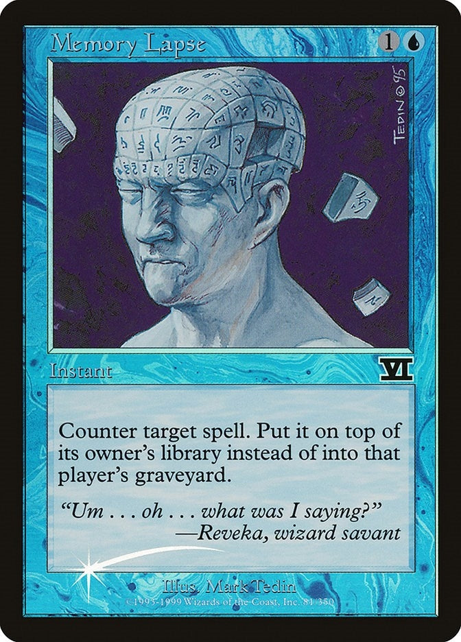 Image for Memory Lapse (1) [Judge Promos] - Magic: The Gathering