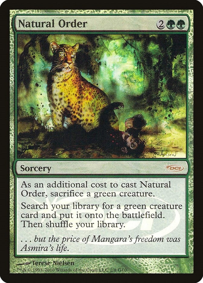 Image for Natural Order (2) [Judge Promos] - Magic: The Gathering