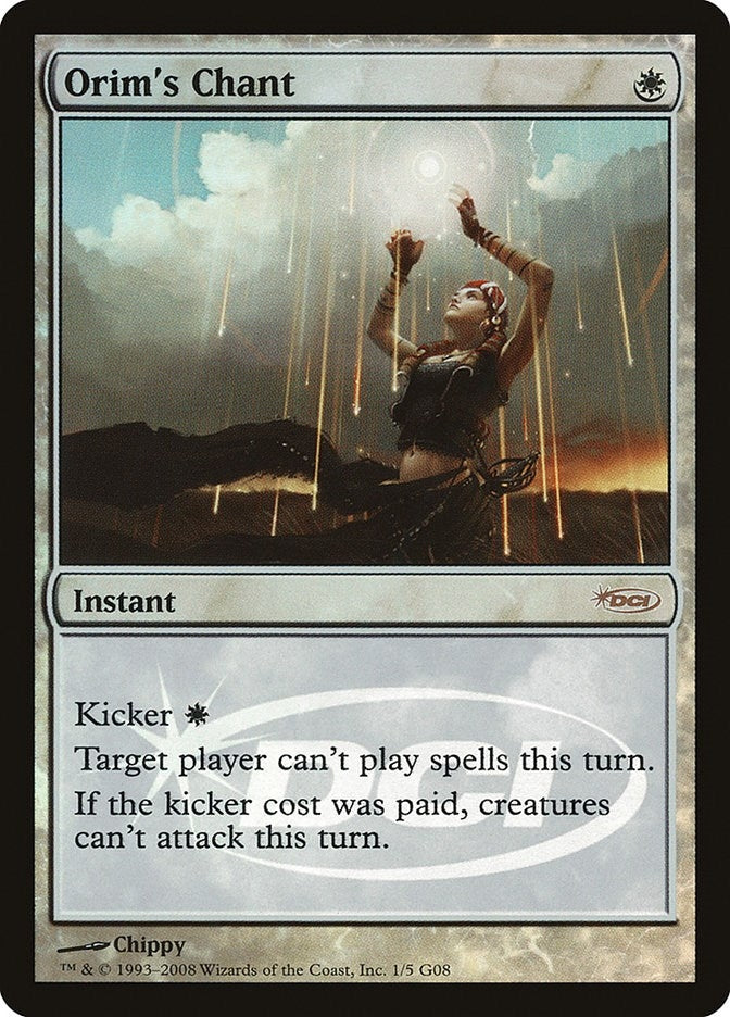 Image for Orim's Chant (1) [Judge Promos] - Magic: The Gathering