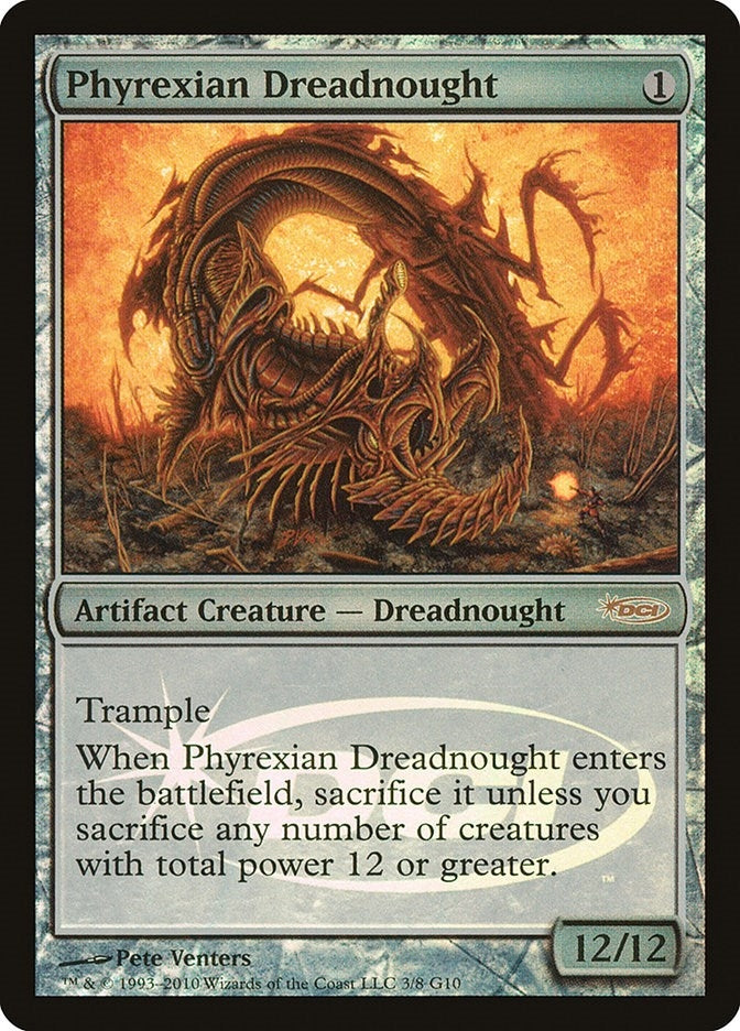 Image for Phyrexian Dreadnought (3) [Judge Promos] - Magic: The Gathering