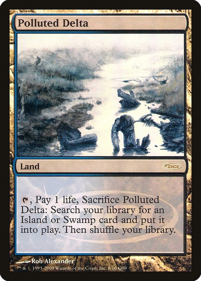 Image for Polluted Delta (8) [Judge Promos] - Magic: The Gathering