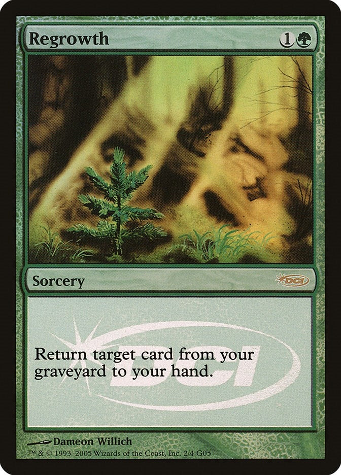 Image for Regrowth (2) [Judge Promos] - Magic: The Gathering