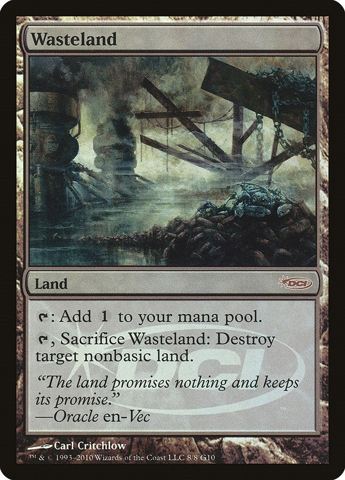 Image for Wasteland (8) [Judge Promos] - Magic: The Gathering