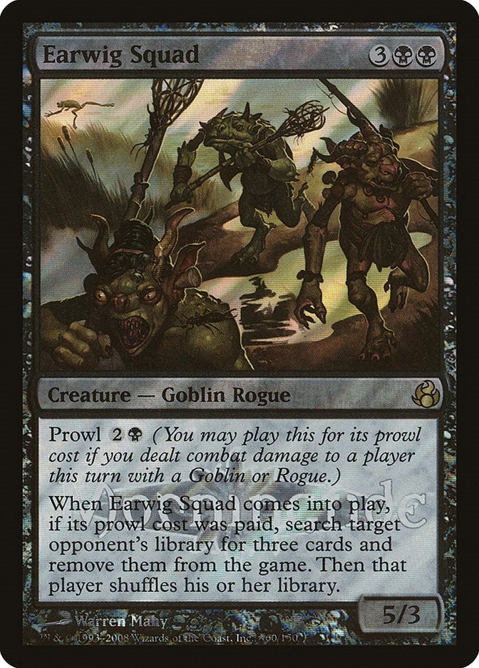 Image for Earwig Squad (60) [Launch Party & Release Event Promos] - Magic: The Gathering
